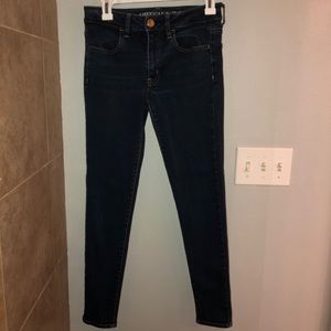 AE Dark Wash Jegging
